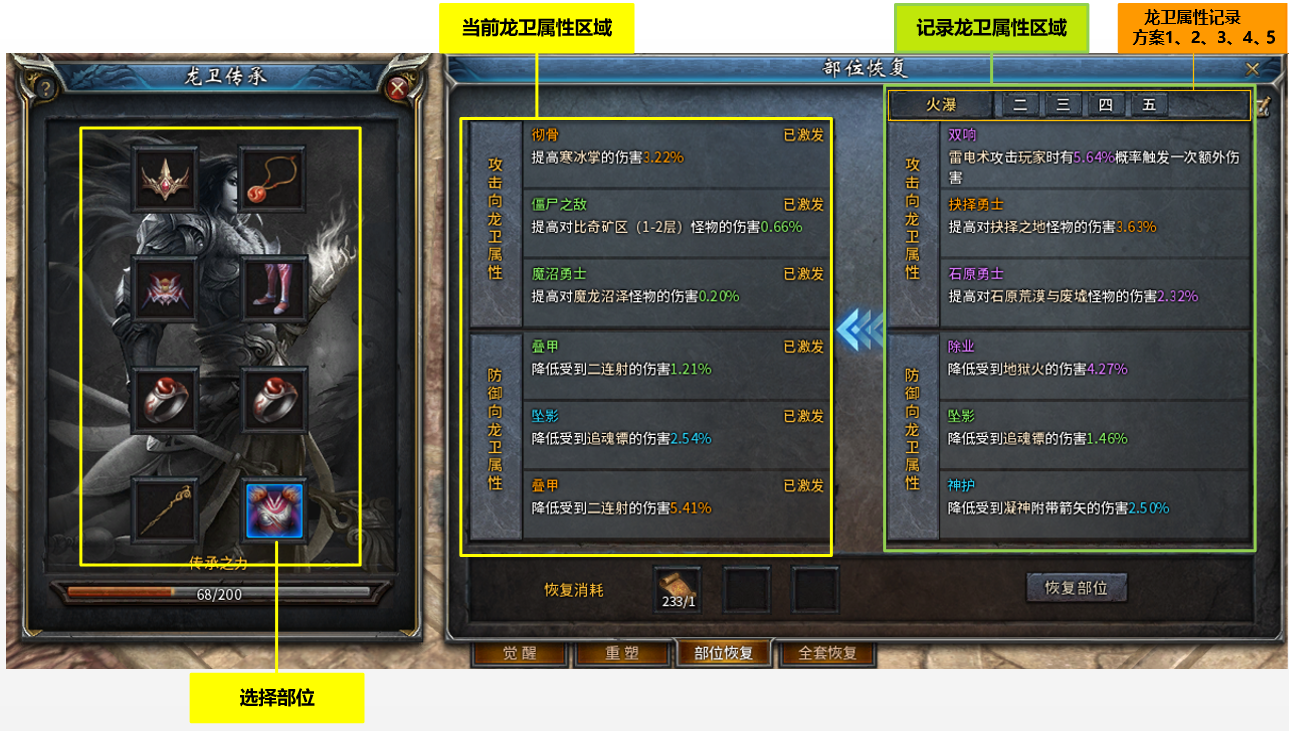 龙卫记录